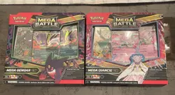 Pokemon TCG Mega Gengar EX and Mega Diancie EX Battle Decks Set of 2 SEALED - Image 1