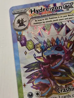Hydreigon ex Full Art 223/191 Pokemon TCG Secret Rare Surging Sparks - Image 4