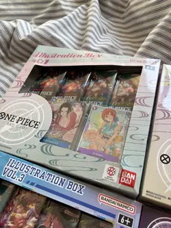 One Piece Card Game Illustration Box Vol. 1-4 Factory Sealed SEE PHOTOS - Image 2