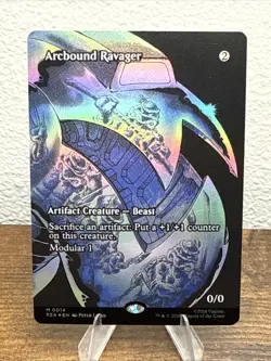 MTG Teenage Mutant Ninja Turtles Source Material Cards, Arcbound Ravager - Foil - Image 1