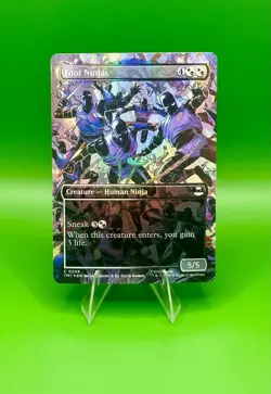 Foot Ninjas (Borderless Foil) 0209 - TMT Teenage Mutant Ninja Turtles TMNT - MTG - Image 1