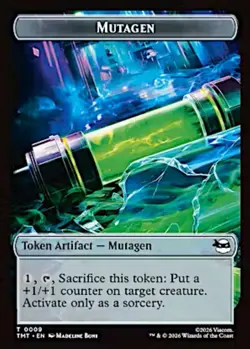 MTG TMNT - Robot / Mutagen Token *FOIL* NM 0010 / 0009 - Image 2