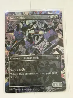 Foot Ninjas Borderless Teenage Mutant Ninja Turtles Foil 209 - Image 1