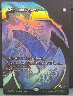 Arcbound Ravager 14 BORDERLESS FOIL Teenage Mutant Ninja Turtles Source Material - Image 1