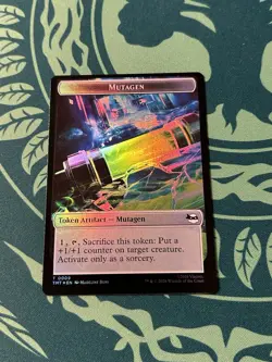 Robot 010 Mutagen 009 Foil Token Teenage Mutant Ninja Turtles TMT MTG Magic - Image 2