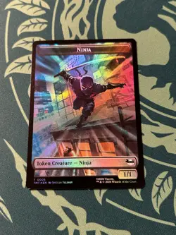 Ninja 005 Mutagen 009 Foil Token Teenage Mutant Ninja Turtles TMT MTG Magic - Image 1