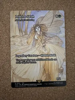 Princess Sarah - Azusa, Lost but Seeking Final Fantasy MTG NM - Image 1