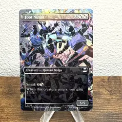 Foot Ninjas (Borderless) Teenage Mutant Ninja Turtles Foil - Image 1