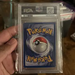 2000 POKEMON ROCKET 1ST ED #5 DARK DRAGONITE-HOLO PSA 7 - Image 2