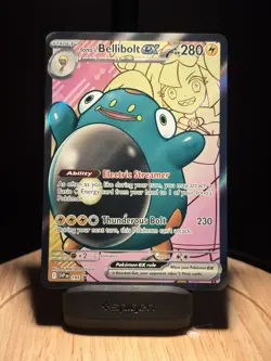 Iono’s Bellibolt EX 194 Journey Together Promo Pokemon TCG NM - Image 1