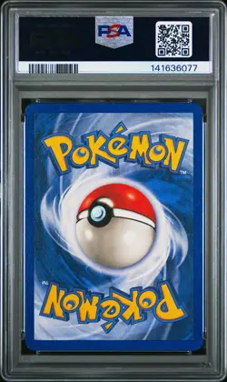 2002 POKEMON EXPEDITION #26 RAPIDASH-REVERSE FOIL PSA 8 - Image 2