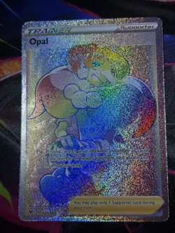 Pokemon TCG Opal 197/185 Vivid Voltage Secret Rare Full Art Trainer Holo - Image 2