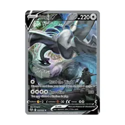 Pokemon SWSH12: Silver Tempe Lugia V (Alternate Full Art) (UR) #186/195 (H NM - Image 1