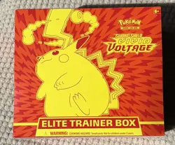 Pokemon TCG Sword & Shield Vivid Voltage Elite Trainer Box ETB Factory Sealed - Image 1