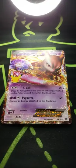 Mewtwo EX 54/99 - NM - Celebrations - Pokemon TCG - Image 2