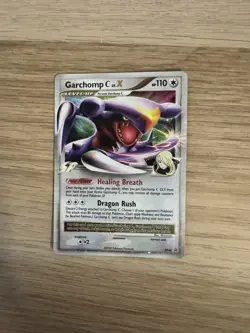 Pokemon TCG Garchomp C LV.X DP46 Black Star Promo LP/MP - Image 1