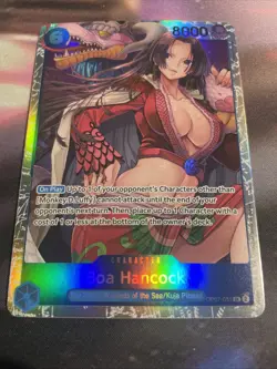 Boa Hancock OP07-051 - One Piece TCG English - SR Super Rare Foil NM O528 - Image 1