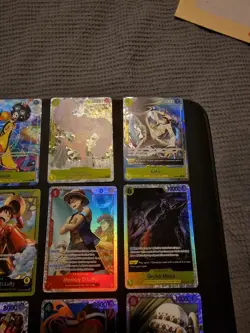 One Piece Rares Minty Op13, 0p14 including 35 holos and bulk 70 plus cards mint - Image 3