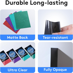 500 PCS Card Sleeves for MTG, TCG, 5 Colors Matte Card Sleeves Magic, Magic Card - Image 4