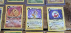 42x Team Rocket Vintage Pokemon Cards - Rare, Uncommon, Common. LP/NM. No Dup - Image 5