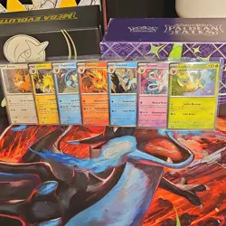 Pokemon TCG lot Eevee Black Star Promo Cosmo Holo Lot 7 cards Near Mint - Image 1