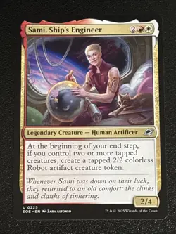 MTG Edge of Eternities Sami, Ship's Engineer 0225 NM - Image 1