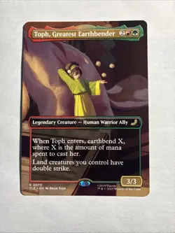 Toph, Greatest Earthbender (Borderless) Avatar: The Last Airbender + Bonus Rare! - Image 1