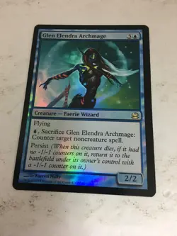 1x Glen Elendra Archmage (FOIL) NM , English Modern Masters 2013 Rare MTG Magic - Image 1