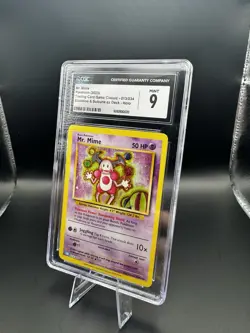 2023 Pokemon Mr. Mime 013/034 CGC 9 MINT -Blastoise & Suicine EX Deck - Holo - Image 3