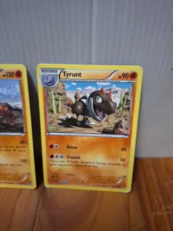 Tyrantrum 62/111 + Tyrunt 61/111 Pokemon XY Furious Fists Pokemon TCG Lp - Image 3