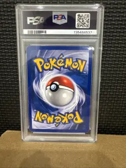 2000 Gym Heroes Prerelease Holo Rare Misty’s Seadra Pokemon PSA 6 9/132 - Image 2