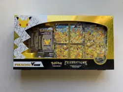Pokemon Celebrations 25th Anniversary Pikachu V-union Premium Playmat Collection - Image 1