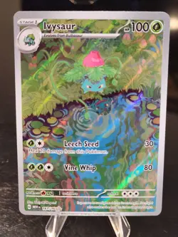 Pokemon TCG Ivysaur Scarlet & Violet 151 IR #167/165 English - Image 1