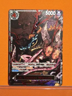 One Piece CCG OP13-089 Red Parallel Alt Art. St. Topman Warcury. English. NM - Image 1