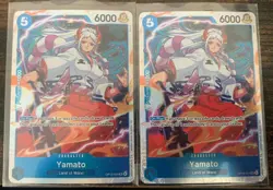 One Piece Card Game TCG - Yamato OP13-054 Carrying On His Will SR English Holo - Image 1