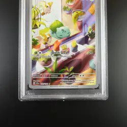 PSA 10 Bulbasaur 143/142 Pokemon Stellar Crown IR Full Art Holo Card - Image 3