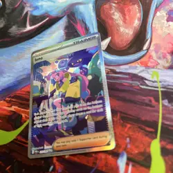 Pokemon TCG Paldean Fates Iono Holo Card 237/091 Special Illustration Rare - Image 4