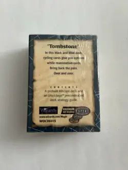 Magic The Gathering, Urza’s Saga Tombstone, 60 Card Preconstructed Deck NEW - Image 2