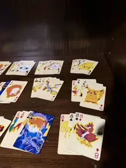 Vintage POKEMON 1990’s Pocket Monster Playing Cards (Complete Deck) - Image 3