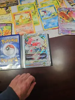 jumbo pokemon cards Lot With 25th Anniversary Binder - Image 3