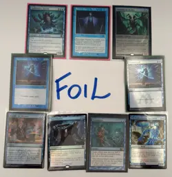 MTG Blue Collection Lot – Part 9 Foils Included Commander EDH Value - Image 1