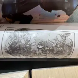 MTG War Festival FINAL FANTASY Sephiroth Token Playmat Storage Box Keychain Set - Image 2