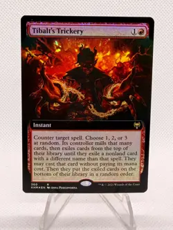 Tibalt's Trickery (Extended Art) Kaldheim Regular FOIL MTG - Image 1