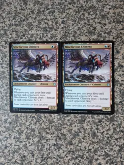 MTG 2 x Mischievous Chimera - Theros Beyond Death - Image 1