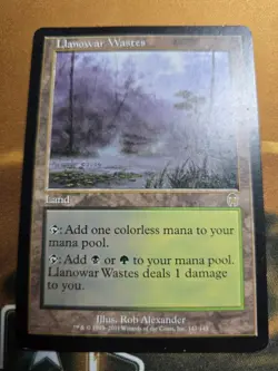 Llanowar Wastes x1 Played #141/143 Apocalypse - Image 1