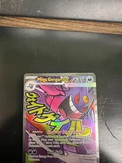 Mega Gengar EX 269/217 Full Art Holo Pokemon TCG Card 350 HP 230 Attack Ghost - Image 5