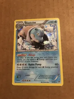 Pokemon : Blastoise 16/101 Plasma Blast - Holo LP/NM - Image 1
