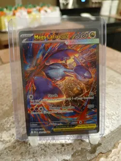 Pokemon TCG Mega Latias EX SIR 181/132 Mega Evolution Special Illustration - Image 1