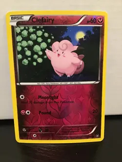 Clefairy 69/111 Pokemon Furious Fists Common Reverse Holo - Image 1