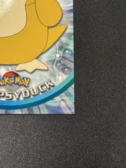 Psyduck #54 Pokemon 1999 Topps TV Black Logo Vintage - Image 4